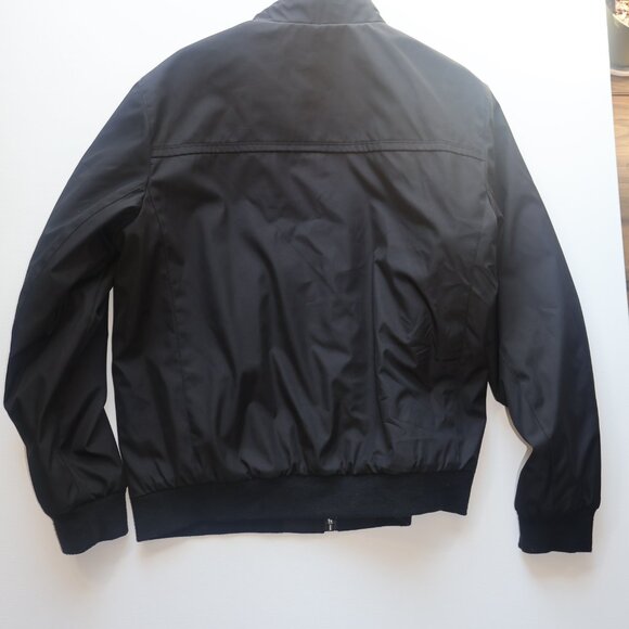 Andrew Marc Men's Black Classic Bomber Jacket Size Large - Picture 2 of 3